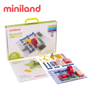 【西班牙miniland】探索電子世界進階組 探索科學 STEM 玩教具 科學遊戲 數學思維 小學生玩具