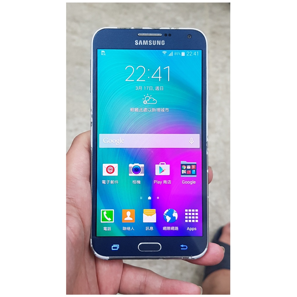 中古良品 二手 三星 Samsung Galaxy E7 SM-E7000 4G LTE 藍色