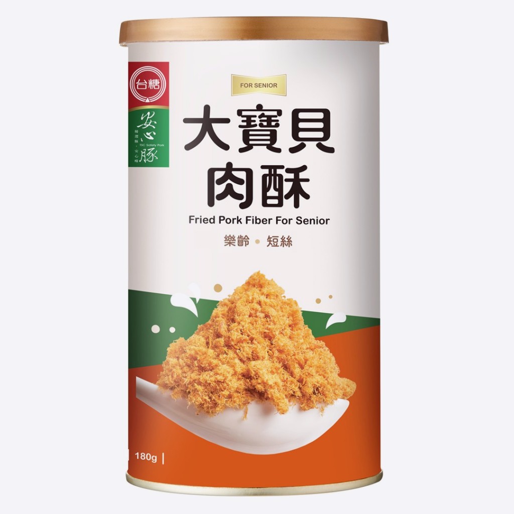 台糖安心豚大寶貝肉酥180g/罐(8630)