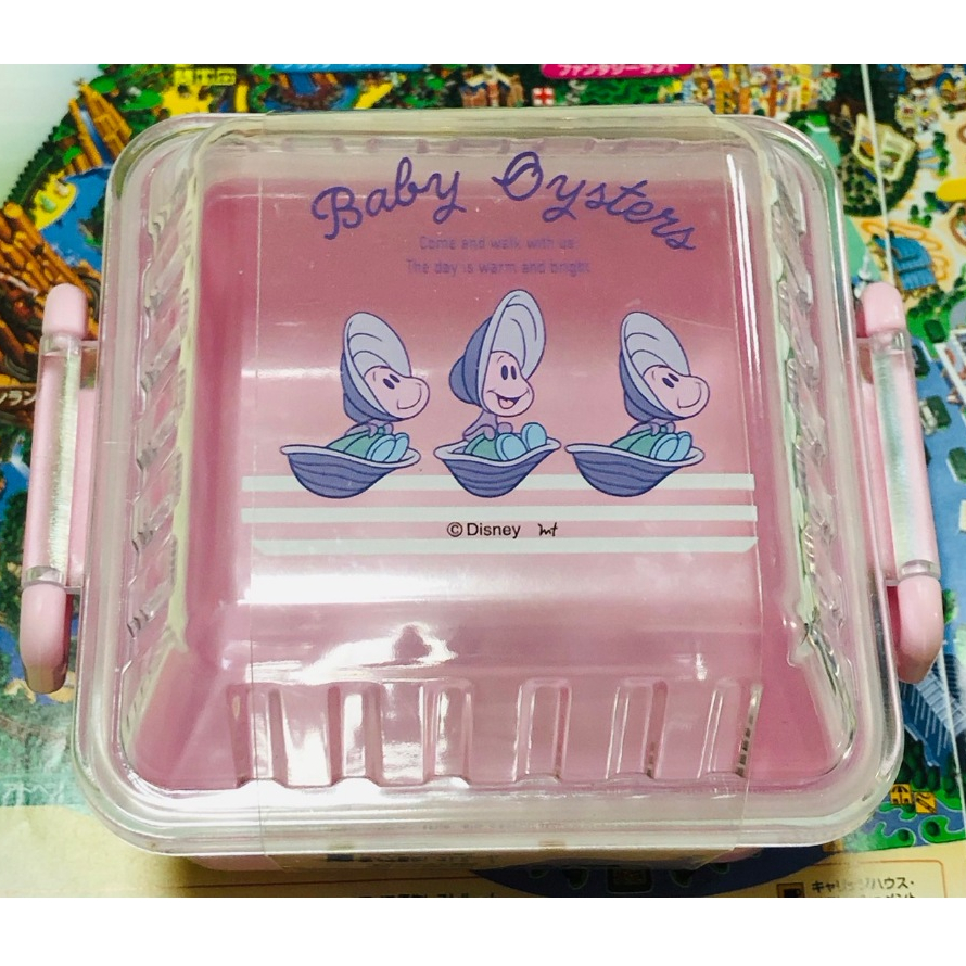 牡蠣寶寶 保鮮盒 370ml 小牡蠣 迪士尼愛麗絲夢遊仙境 日本收納盒