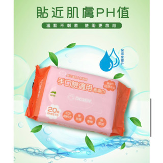 Dooby 大眼蛙 手口專用柔濕巾 臺灣製 嬰幼兒濕巾 手口臉專用 手口濕巾 隨身包