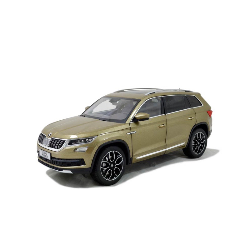 《星探者車庫》原廠精品！1/18 SKODA kodiaq Sportline VAG 模型車 全可開 內裝精緻