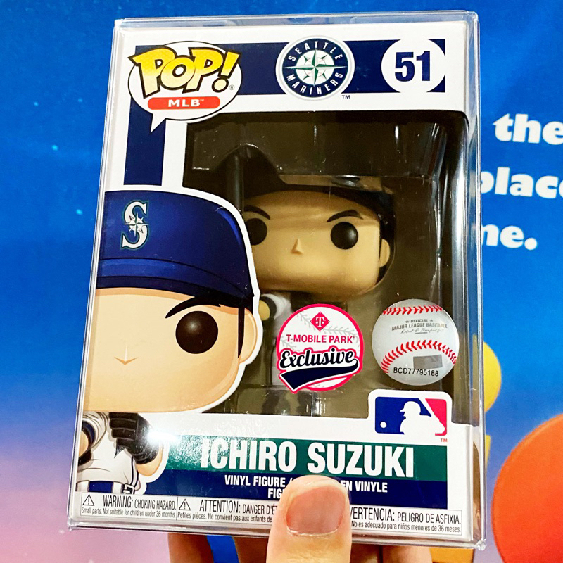 [李大] 正版現貨 Funko POP MLB 鈴木一朗 一朗 Ichiro 主場 水手隊 球場限定 #51