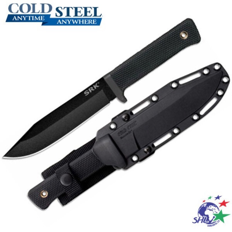 現貨～COLD STEEL SRK IN SK-5 / 黑刃 . 生存救援刀 多用途刀