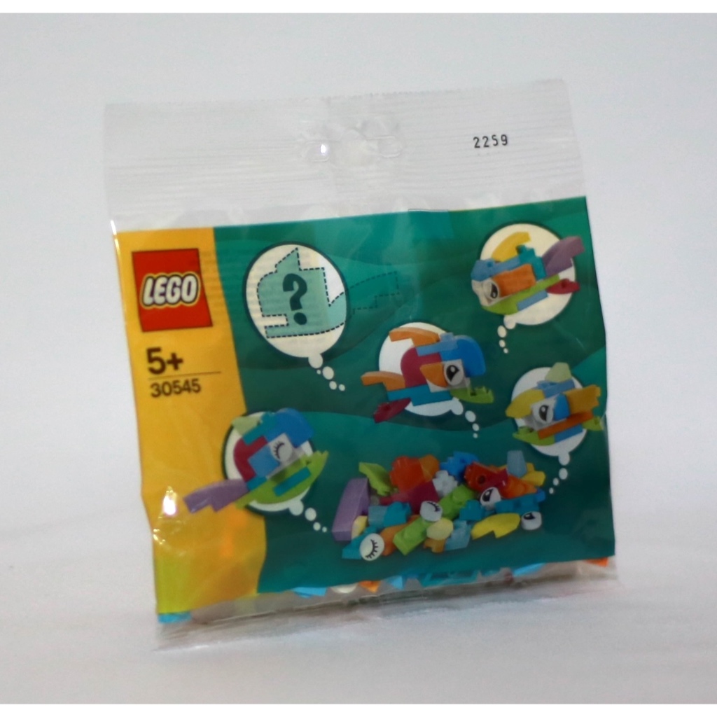 LEGO 30545 Fish Free Builds - Make It Yours polybag
