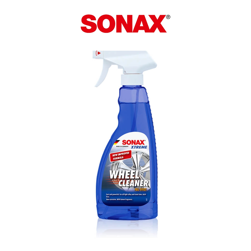 SONAX 中性變色鐵粉 極致輪圈精500ml  加強變色版 溫和不傷輪圈 鋼圈清潔 零負評 機車 輪胎 輪框清潔