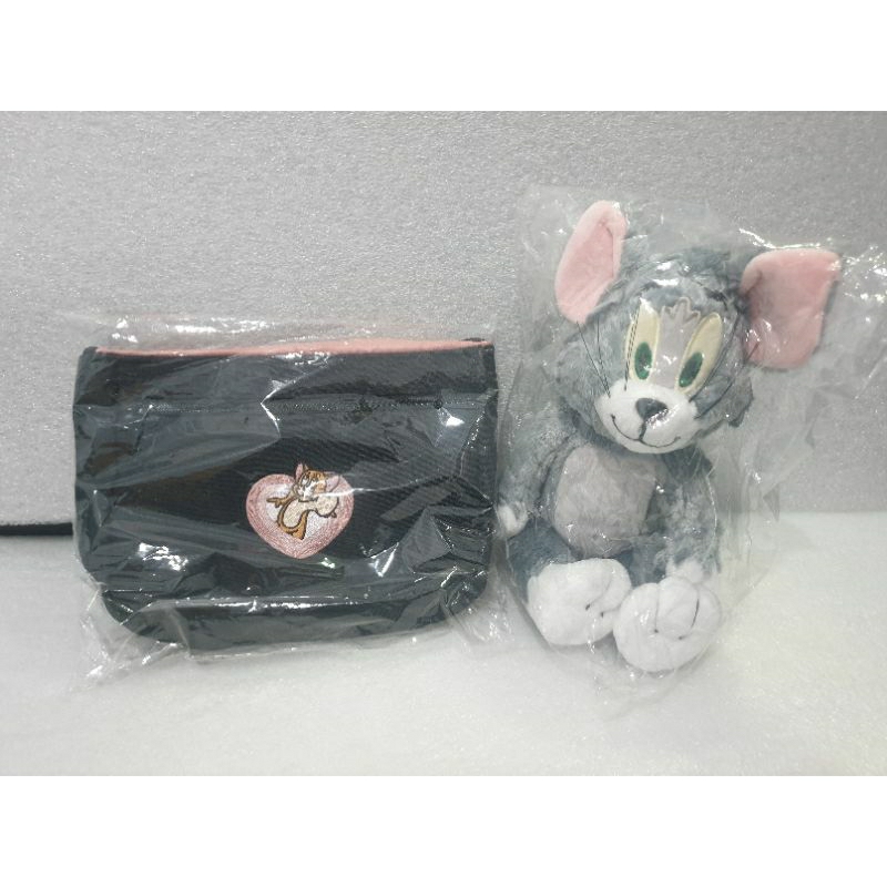 [現貨] tom &amp; jerry束口側背包 湯姆貓與傑利鼠 caco 娃娃 生日禮物
