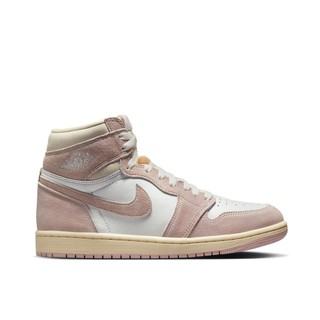 NIKE 女鞋休閒運動鞋 W AIR JORDAN 1 HI OG 奶油水洗粉白【A-KAY0】【FD2596-600】