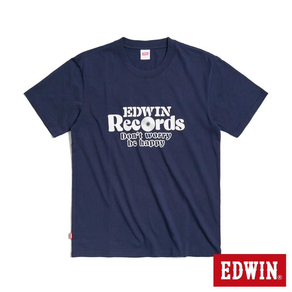 EDWIN 外星人DJ短袖T恤(丈青色)-男款