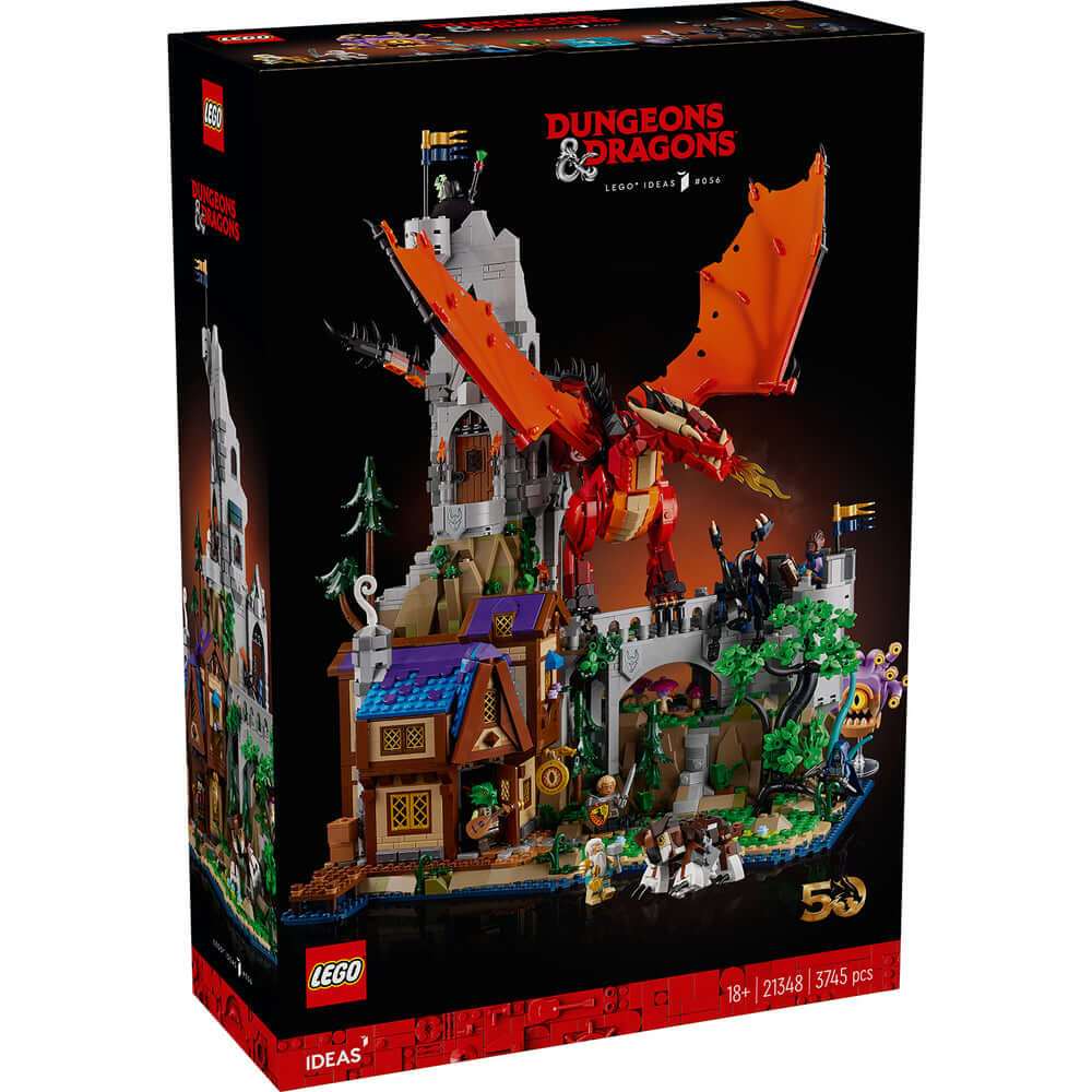 【積木樂園】樂高 LEGO 21348 IDEAS 系列 龍與地下城 D&amp;D Red Dragon's Tale