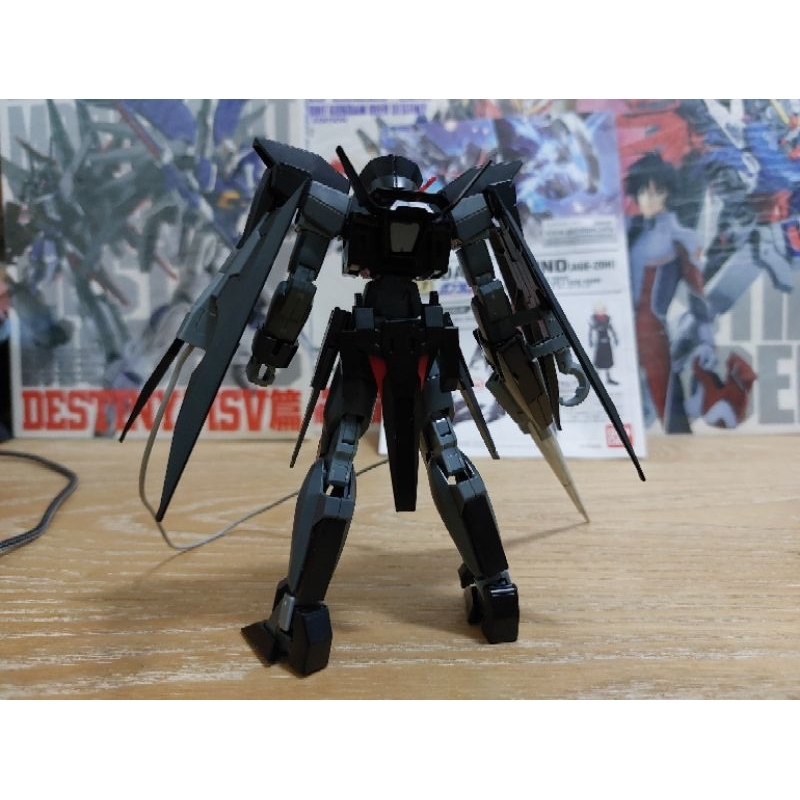 已組裝 1/144 HG 鋼彈 鋼彈 AGE-2 黑獵犬 Gundam AGE-2 Dark Hound