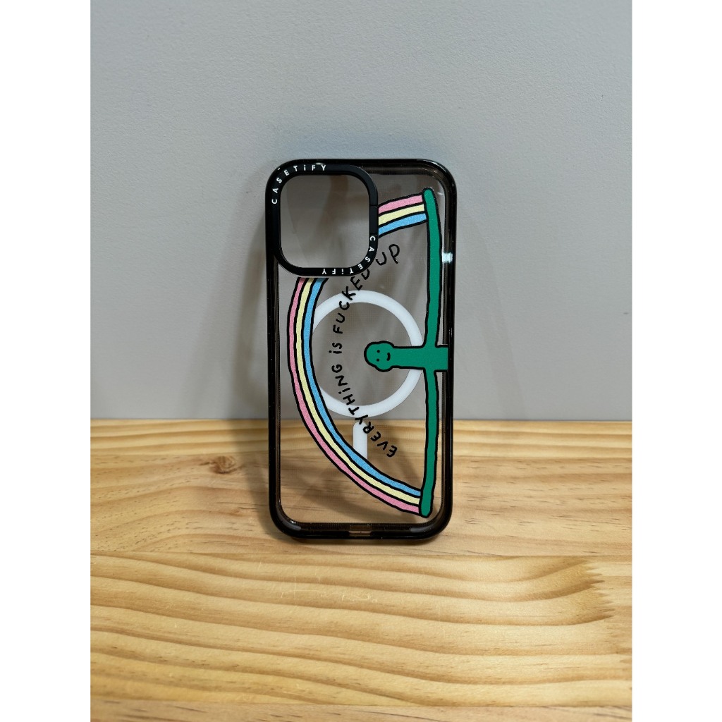 CASETiFY iPhone 15 Pro Max CoLab Joguman 手機殼 (支援MagSafe) 二手