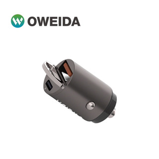 Oweida 雙孔急速車用充電器 30W PD+QC3.0 車充 充電器