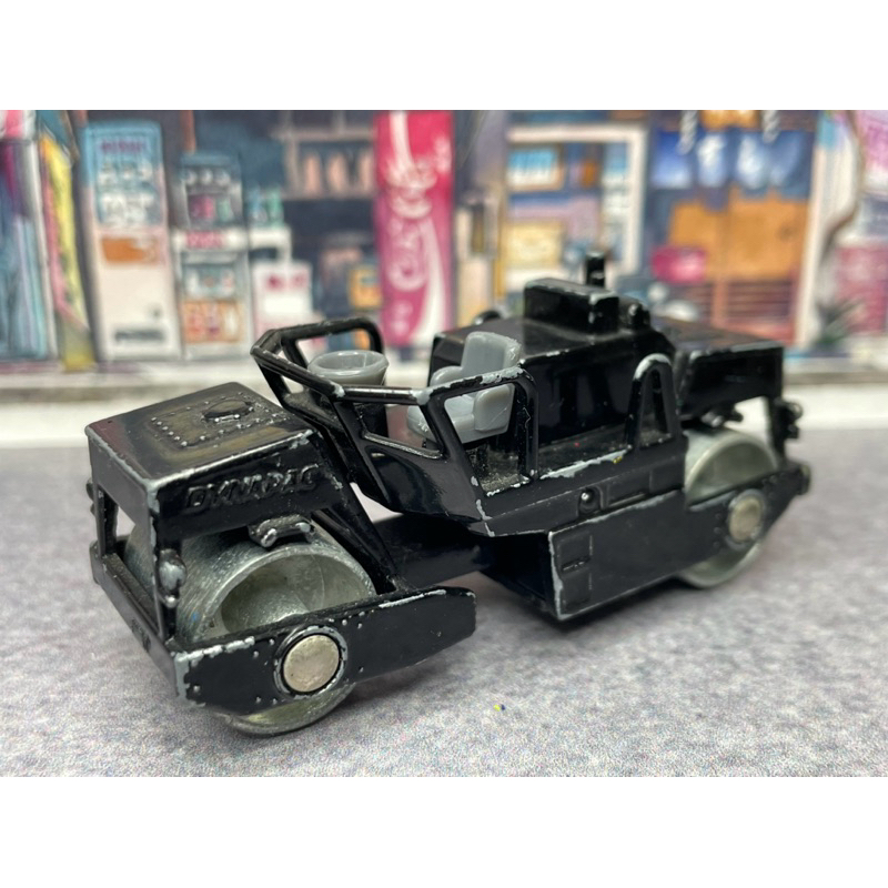 Tomica No.59 Dynanpac CC21壓路機 黑色 多美 重機具 工程