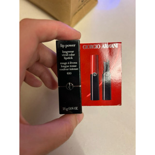 <桑普小樣> Giorgio Armani GA 亞曼尼 亞曼尼 奢華絲緞訂製唇膏 400 1.4g