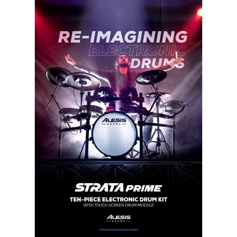 ALESIS 旗艦電子鼓 Strata Prime 2024 3月上市預告 僅一台