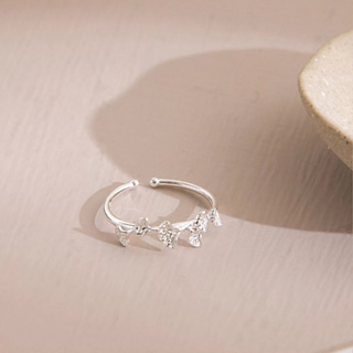 【Bonny & Read】 熱銷戒指系列 / 多款可選 愛心 可調式 造型戒指 韓國製 S925純銀【全現貨賣場】
