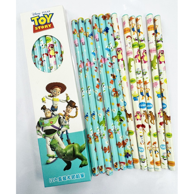 現貨 文具 迪士尼Disney PIXAR TOY STORY玩具總動員三角木頭鉛筆✏️ 單隻 小學生 實用文具 工具