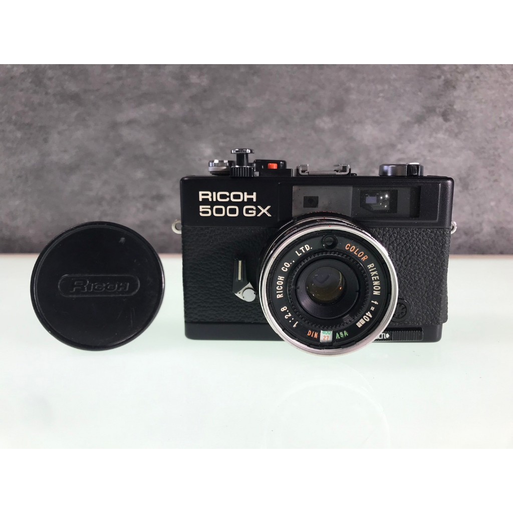 【時光裏】1977年Ricoh 500GX 黑機身底片相機