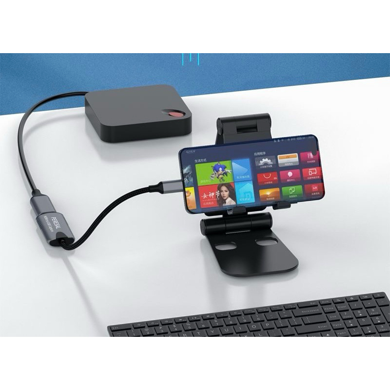 [CYC] 安卓otg視訊擷取卡手機平板當顯示器接PS4電腦棒單眼監控相機頂盒