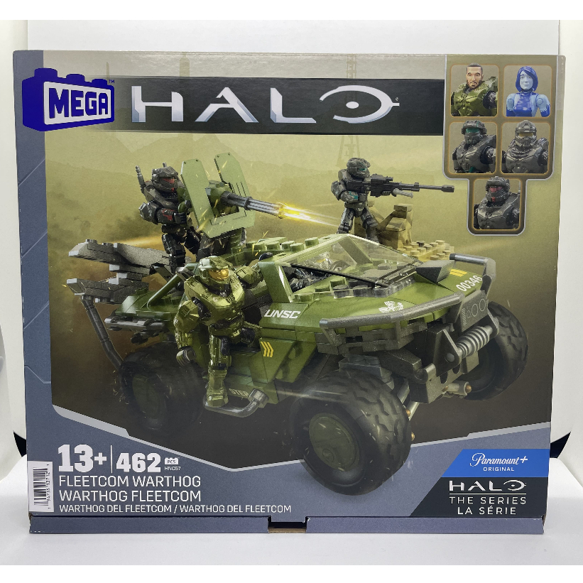 全新 MEGA CONSTRUX HALO 最後一戰 美劇版 疣豬號 FLEETCOM WARTHOG HNC57