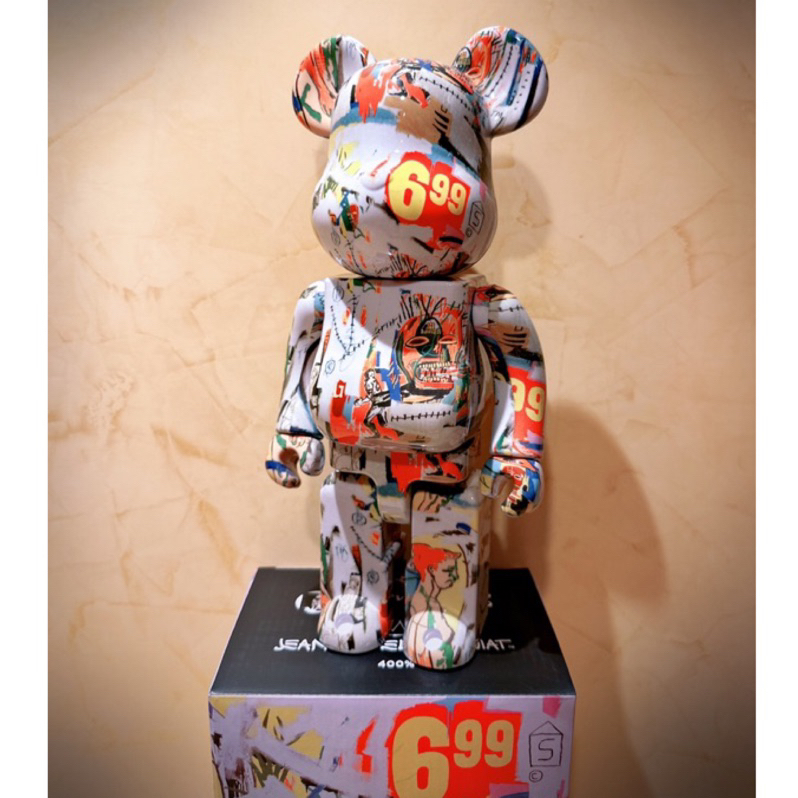 《熊 🇯🇵專門店》BE@RBRICK Andy Warhol BASQUIAT #4 巴安4代 400％ 櫃內拆擺現貨