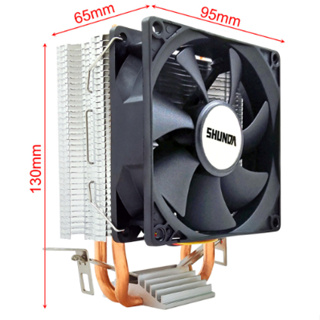 CPU散熱器✨ 雙銅管散熱器 2熱導管 CPU塔扇 散熱塔型散熱器 塔扇 風扇 CPU散熱器