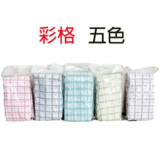 【五件組】雨天必備 五件不嫌多 臺雨 彩格成人紋彩雨衣 85G*5件 格子雨衣 加厚型輕便雨衣 加厚型雨衣 雨衣