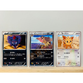 【豬寶樂園】 PTCG 日版 絕版 寶可夢卡牌 BW 神奇寶貝卡 索羅亞 禿鷹娜 小約克 寶可夢中心 日文版 惡 無屬性