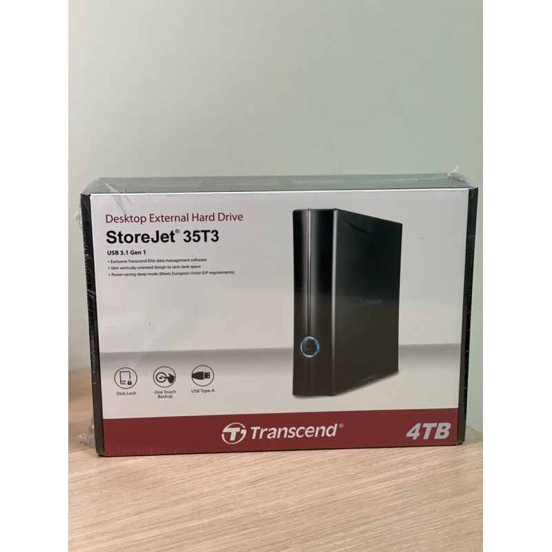 Transcend 創見 StoreJet 35T3 4TB 3.5吋 外接硬碟 全新