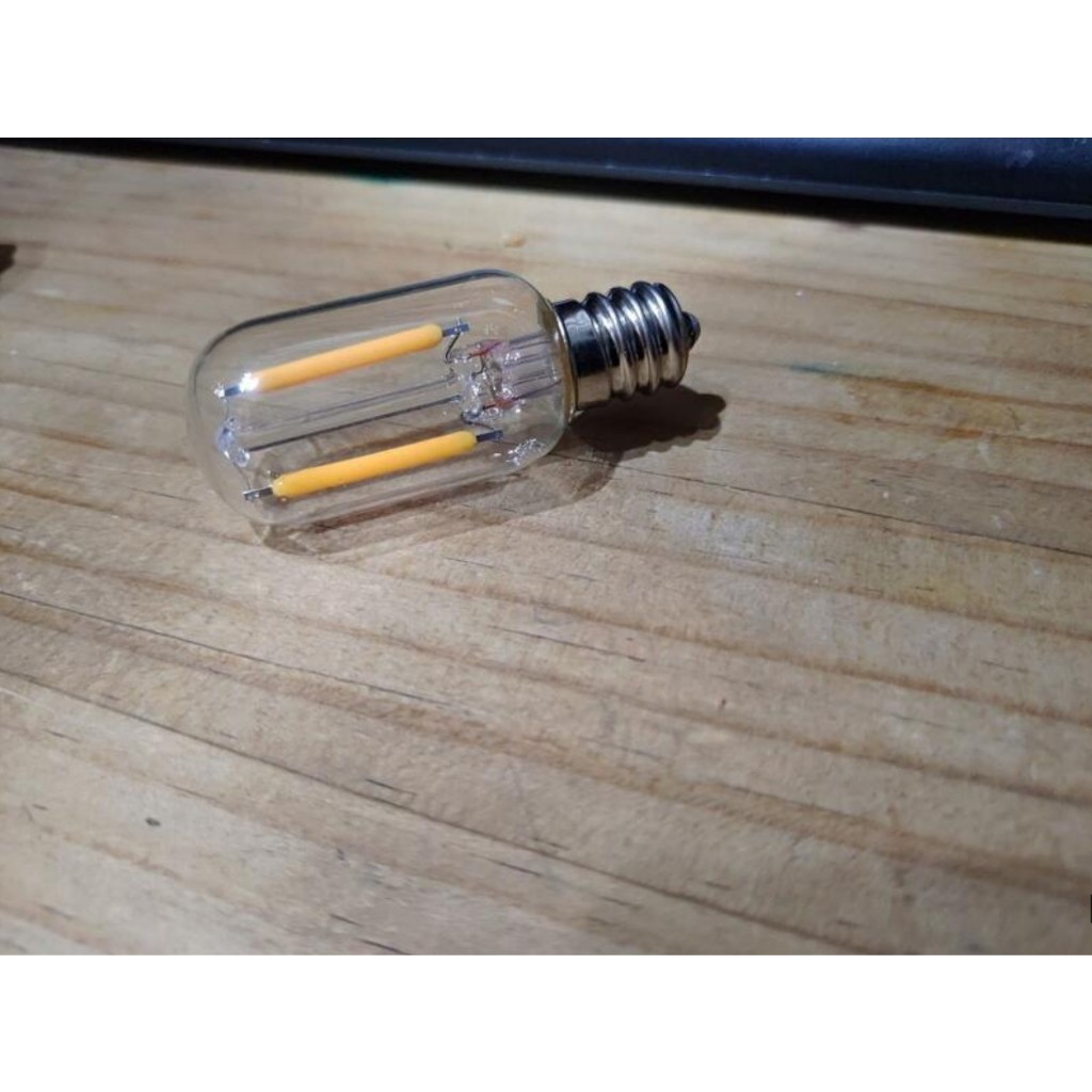 led T20迷你小燈泡E12復古調光愛迪生燈泡110V 1W