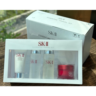 SK2 SK-II 青春露30ml 亮采化妝水30ml 全效活膚潔面乳20g 肌活能量活膚霜15ml 小樣 盒裝