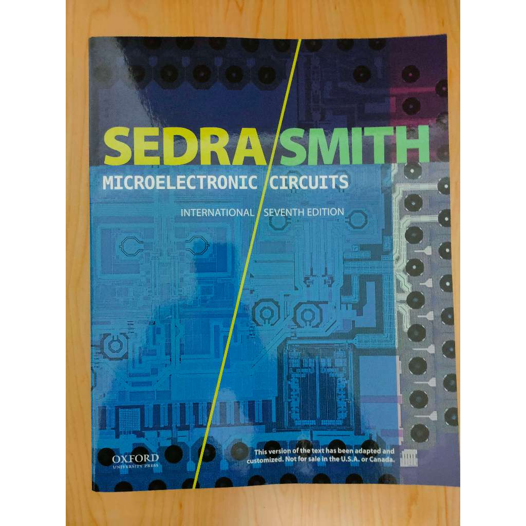 sedra smith microelectronic circuits 全新無摺痕