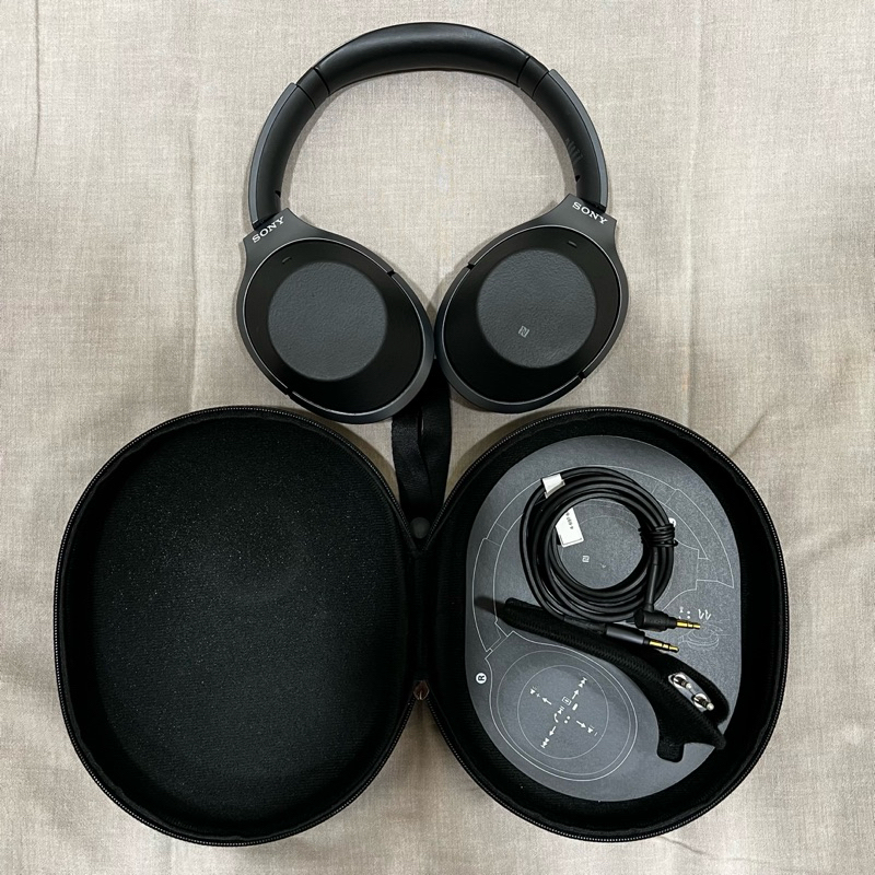 SONY WH-1000XM2 無線藍芽耳機 耳罩式耳機 抗噪耳機 黑色