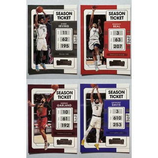 2021-22 Contenders Darius Garland Kyrie Irving Bradley Beal
