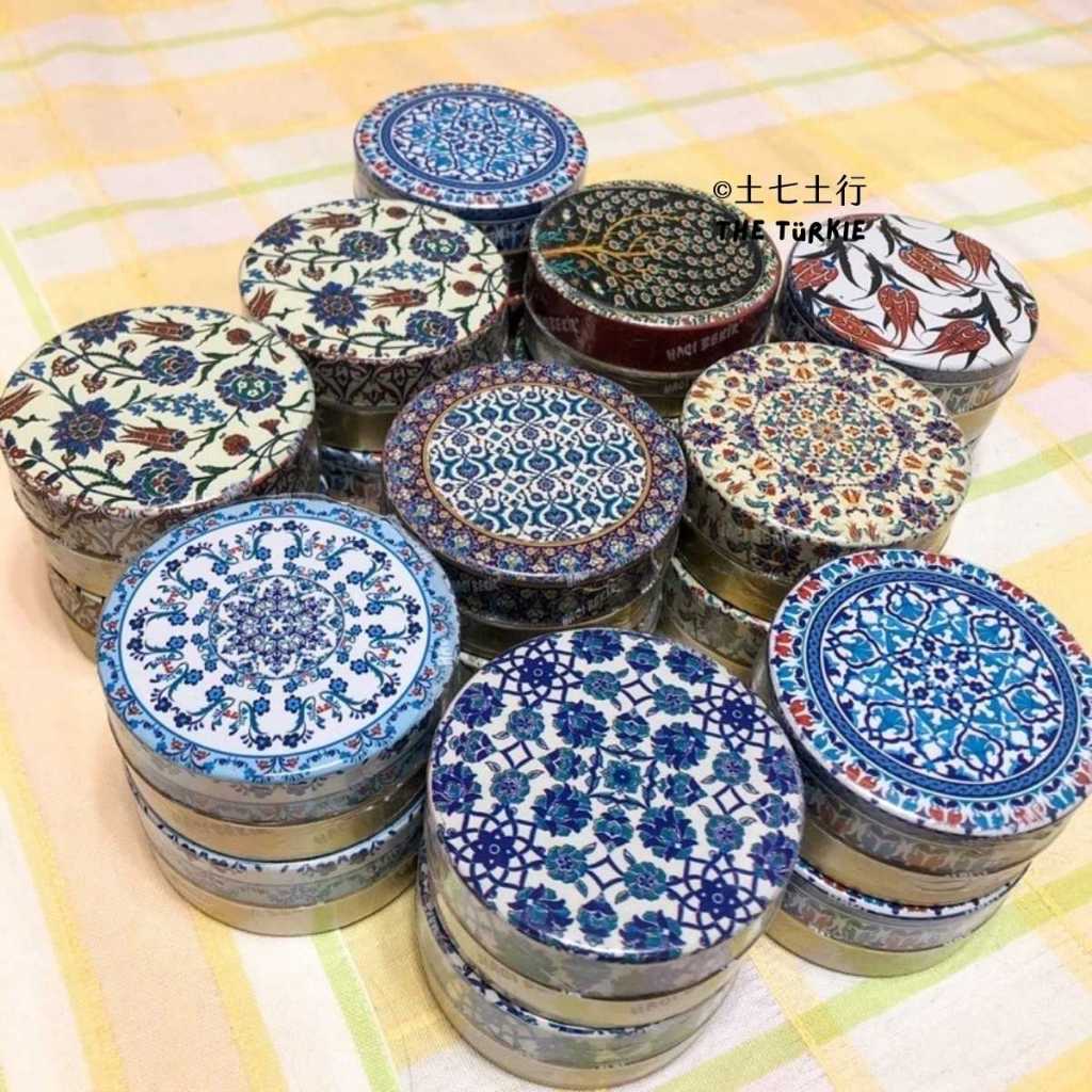 ✦預購✦效期最新✦Hacı Bekir 土耳其軟糖Lokum 精緻 小鐵盒 伊斯坦堡百年老店 素食可