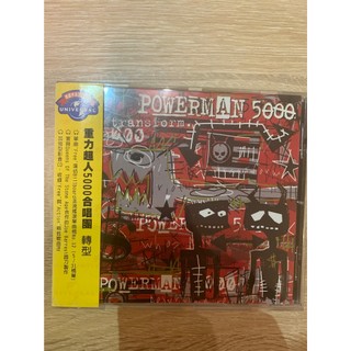 二手 西洋CD-重力超人5000合唱團Powerman 5000 轉型 transform