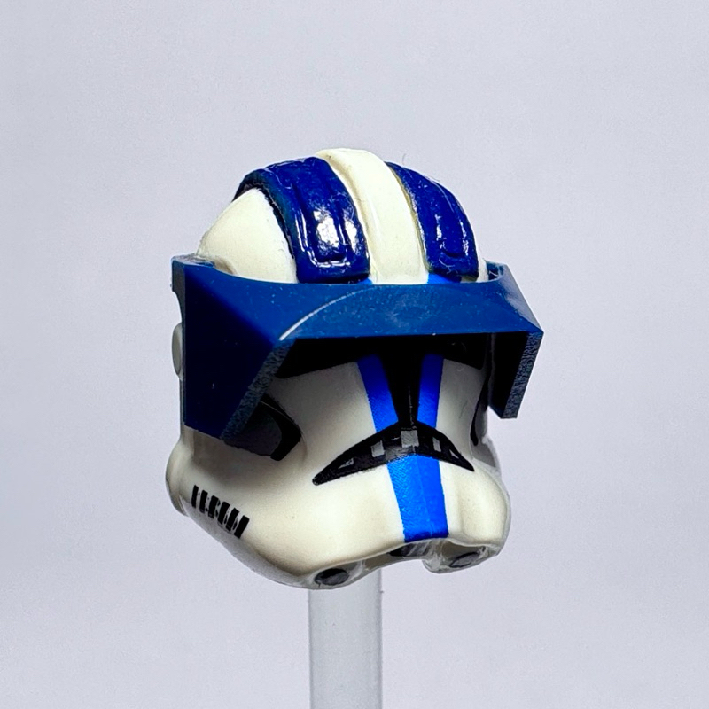 LEGO 樂高 自製商品 2019pr0309 6308124 501軍團重裝複製人頭盔+CAC 深藍色遮陽板