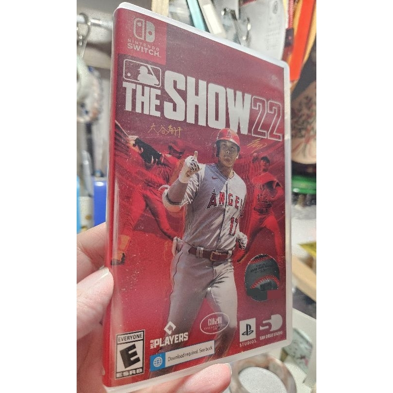 任天堂 switch mlb the show 22 大谷翔平 英文版 美國職棒大聯盟 棒球 實體卡