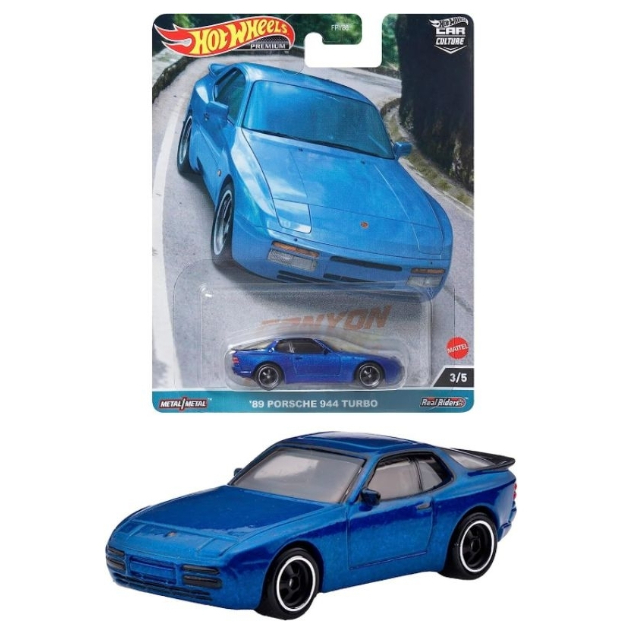 [玩三工作室] 風火輪 HOT WHEELS CANYON 峽谷 89’ 保時捷 PORSCHE 944 TURBO