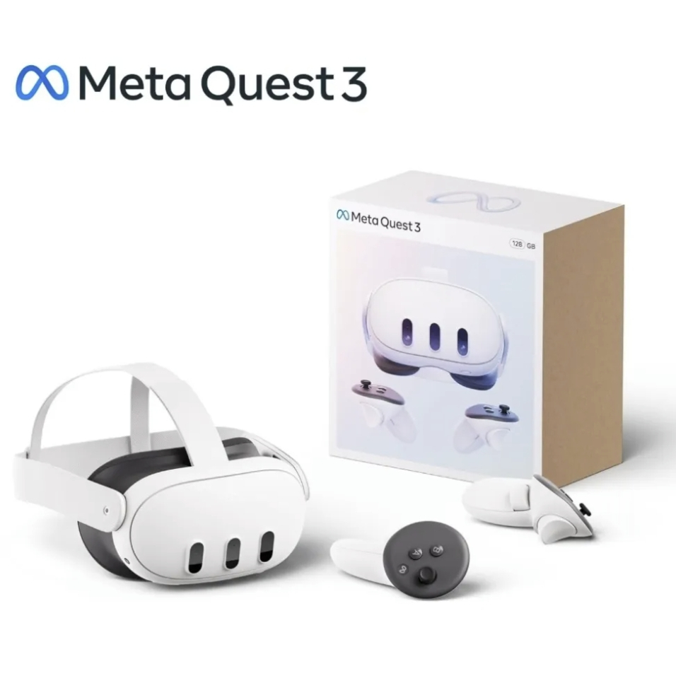 《啾吉小舖》現貨 Meta Quest 3  VR／MR 512G 頭戴式裝置 含遊戲 oculus