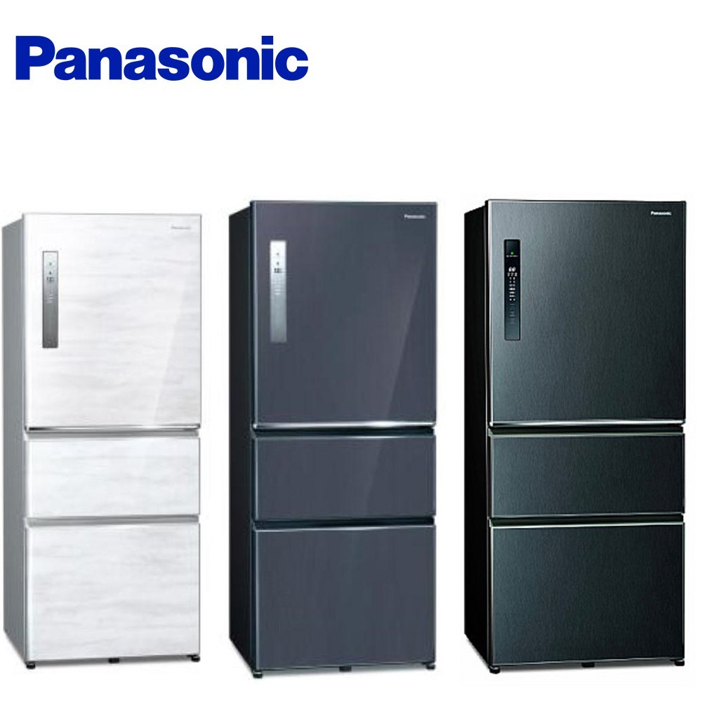 Panasonic 國際牌- 500L三門變頻電冰箱全平面無邊框鋼板 NR-C501XV