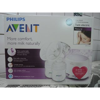 [二手] 新安怡 AVENT 輕乳感雙邊電動吸乳器擠乳器 贈手動配件/揹包 (近全新)