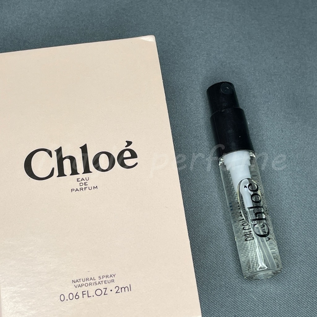 蔻依 同名淡香精（肉絲帶）Chloe Chloe Eau de Parfum-2ml香水樣品試用裝 香氛噴霧 小樣小香