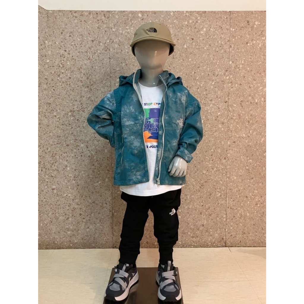 預購🇯🇵日本購回🇯🇵The north face kids北臉童裝經典刺繡logo機能外套限定渲染100-150cm