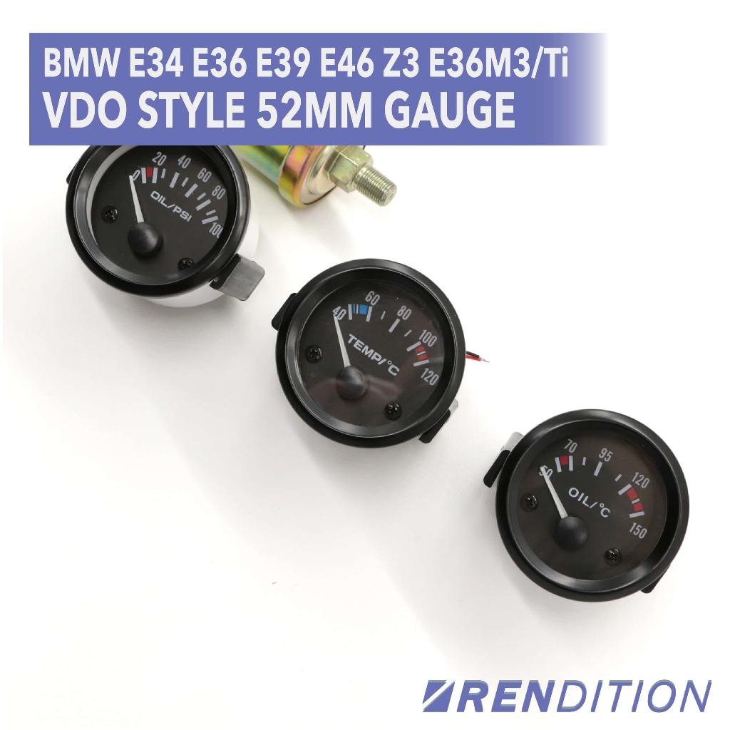 BMW VDO油溫、水溫、油壓儀表