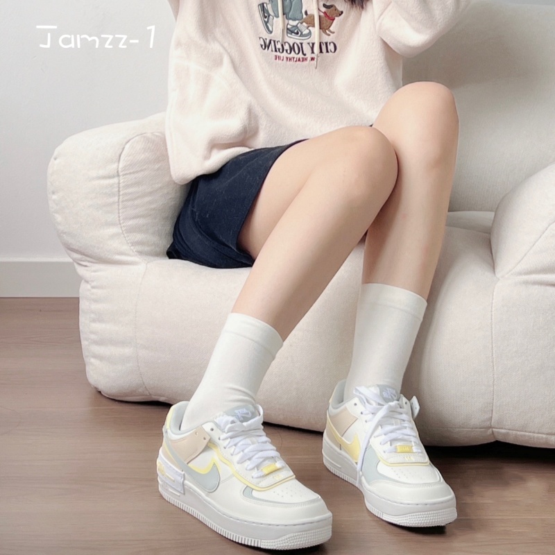 Nike Air Force 1 Shadow Citron Tint AF1 休閒鞋 增高 女鞋 DR7883-101