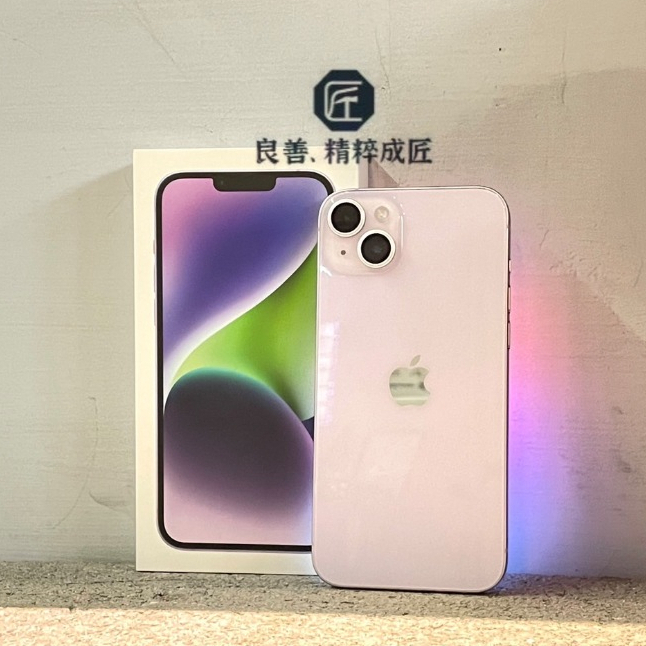 《良匠通訊》APPLE IPHONE 14  PLUS 128G 紫色 (二手.機況漂亮)