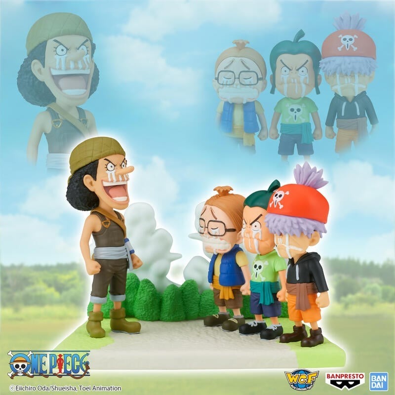 BANPRESTO 航海王 WCF LOG STORIES 騙人布海賊團 海賊王 公仔 景品