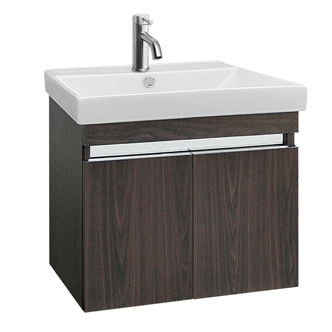 Laister 面盆浴櫃  ST8260/8056 不含龍頭 60CM 方型瓷盆不鏽鋼浴櫃組 木紋浴櫃組